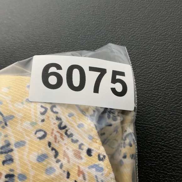 J.Jill Top Womens Sz L Paisley Print Button-Up Long Sleeve Collar Shirt Beige‎ - Picture 10 of 10